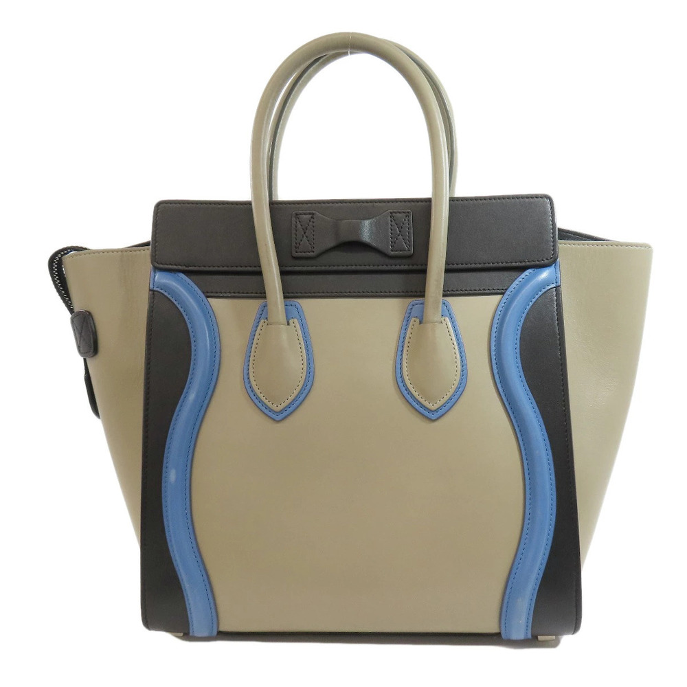 Celine Handbag Luggage Calfskin Black